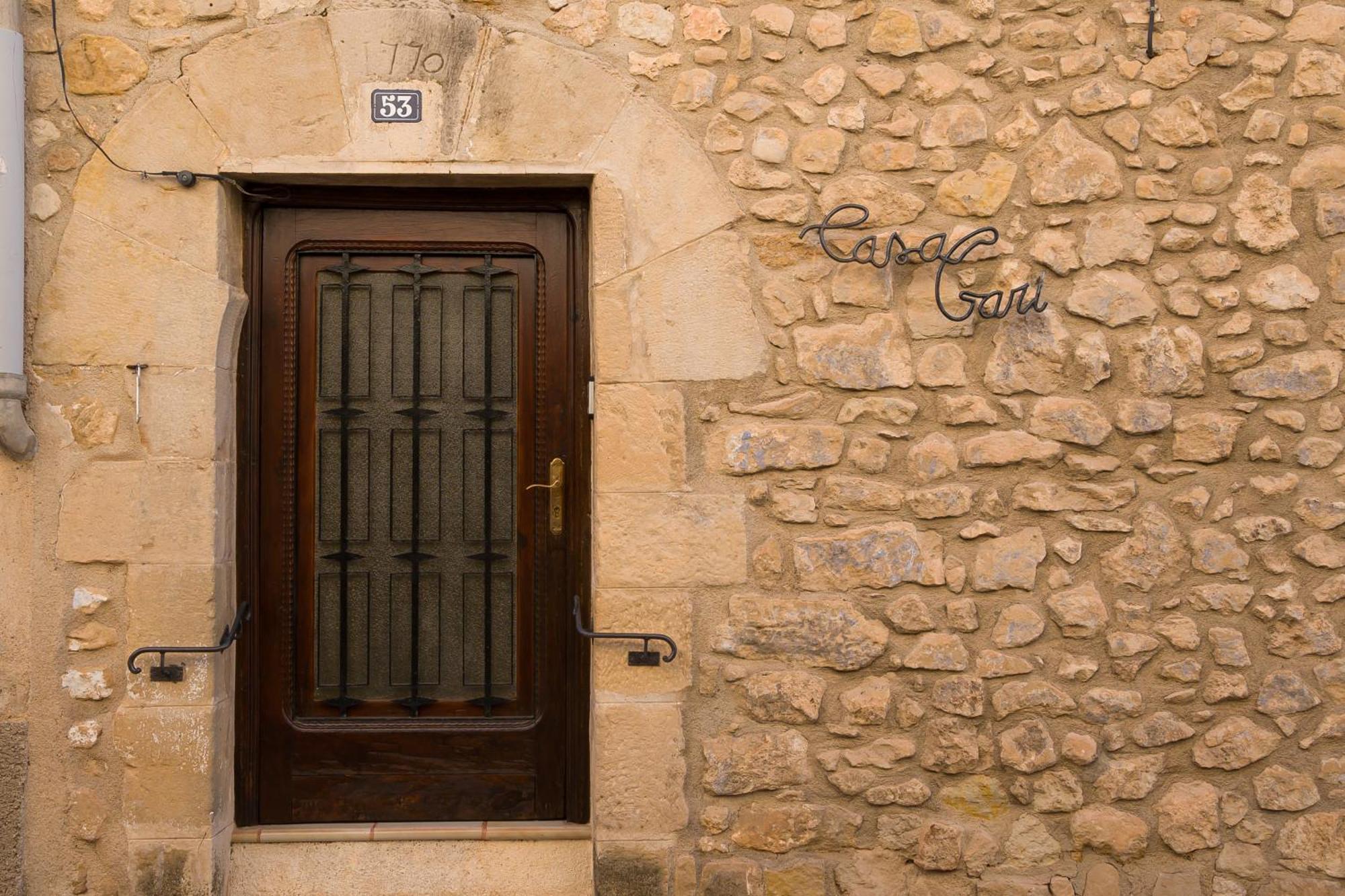 Casa Gari Leilighet Horta de Sant Joan Eksteriør bilde